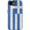 Greece Flag Distressed iPhone 16e Impact Case