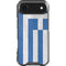 Greece Flag Distressed iPhone 17 Air Clear Case