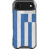 Greece Flag Distressed iPhone 17 Air Clear Case