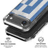 Greece Flag Distressed iPhone 17 Air Clear Case