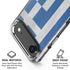 Greece Flag Distressed iPhone 17 Air Clear Case