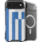 Greece Flag Distressed iPhone 17 Air MagSafe Case