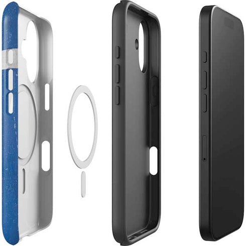 Greece Flag Distressed iPhone 17 Magsafe Impact Case