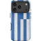 Greece Flag Distressed iPhone 17 Pro Impact Case