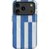 Greece Flag Distressed iPhone 17 Pro Magsafe Impact Case