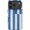 Greece Flag Distressed iPhone 17 Pro Max Impact Case