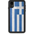 Greece Flag Distressed iPhone Cases