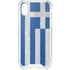 Greece Flag Distressed iPhone XS Clear Case