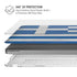 Greece Flag Distressed MacBook Pro 14in (2021-24) Case plus Skin