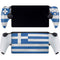 Greece Flag Distressed PlayStation Portal Remote Player Skin