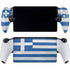Greece Flag Distressed PlayStation Portal Remote Player Skin