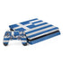 Greece Flag Distressed PlayStation PS4 Skins