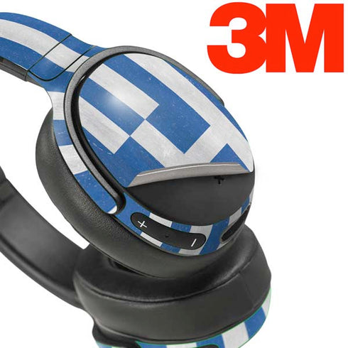 Greece Flag Distressed Skullcandy Venue Skin