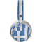 Greece Flag Distressed Surface Headphones Skin