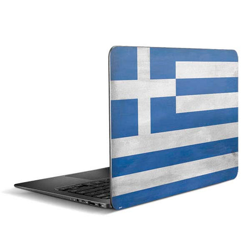 Greece Flag Distressed Zenbook UX305FA 13.3in Skin