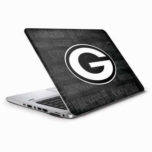NFL Green Bay Packers Black & White HP Elitebook Skin