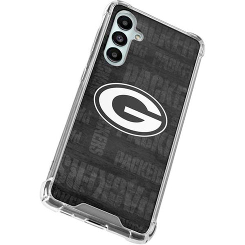 NFL Green Bay Packers Black & White Galaxy A16 5G Clear Case