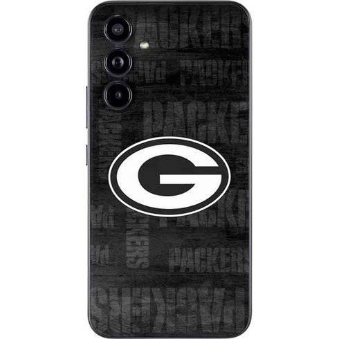 NFL Green Bay Packers Black & White Galaxy A54 5G Skin