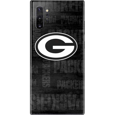 NFL Green Bay Packers Black & White Galaxy Note 10 Plus Skin