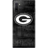 NFL Green Bay Packers Black & White Galaxy Note 10 Plus Skin