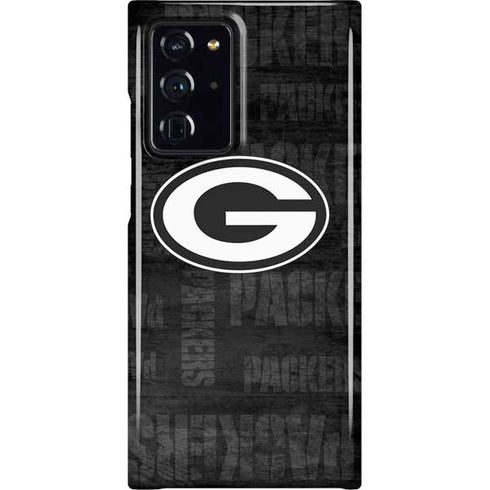 NFL Green Bay Packers Black & White Galaxy Cases