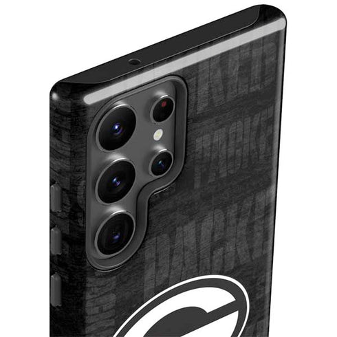 NFL Green Bay Packers Black & White Galaxy S23 Ultra Pro Case