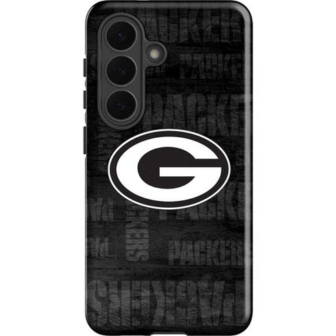NFL Green Bay Packers Black & White Galaxy S26 Plus Impact Case