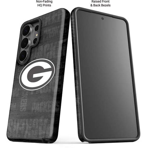 NFL Green Bay Packers Black & White Galaxy S26 Ultra Impact Case