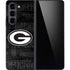 NFL Green Bay Packers Black & White Galaxy Z Fold5 5G Skin