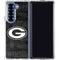 NFL Green Bay Packers Black & White Galaxy Z Fold6 Clear Case