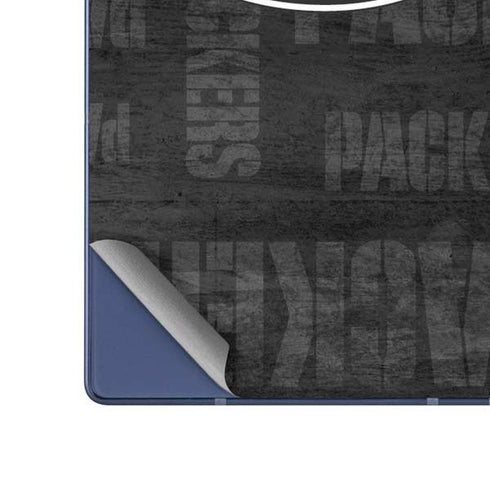NFL Green Bay Packers Black & White Galaxy Z Fold6 Skin