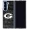 NFL Green Bay Packers Black & White Galaxy Z Fold7 Clear Case