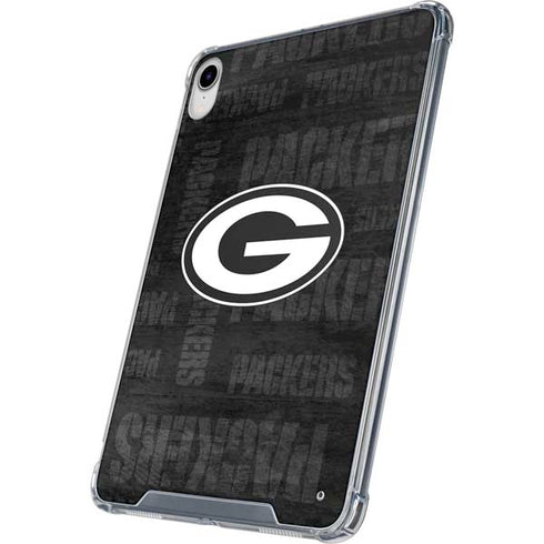 NFL Green Bay Packers Black & White iPad 11th Gen (2025) Clear Case