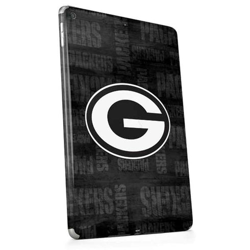 NFL Green Bay Packers Black & White Apple iPad Skin