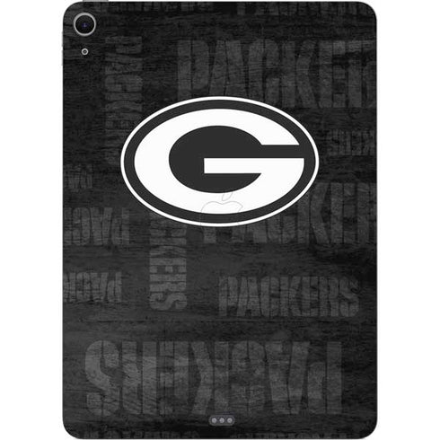 NFL Green Bay Packers Black & White Apple iPad Air Skin