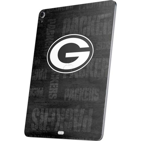 NFL Green Bay Packers Black & White Apple iPad Air Skin