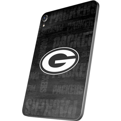 NFL Green Bay Packers Black & White Apple iPad Mini Skin