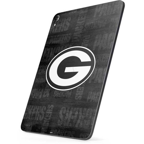 NFL Green Bay Packers Black & White Apple iPad Pro Skin