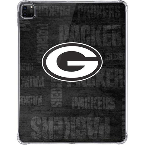 NFL Green Bay Packers Black & White iPad Pro 11in (2024) Clear Case