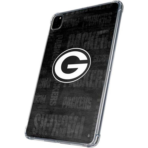 NFL Green Bay Packers Black & White iPad Pro 11in (2024) Clear Case