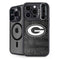 NFL Green Bay Packers Black & White iPhone 14 Pro Max Kickstand Case