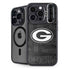 NFL Green Bay Packers Black & White iPhone 14 Pro Max Kickstand Case