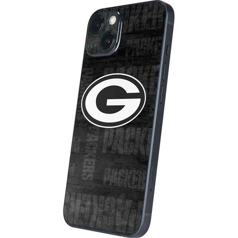 NFL Green Bay Packers Black & White iPhone Skins