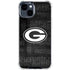 NFL Green Bay Packers Black & White iPhone 15 Clear Case