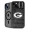 NFL Green Bay Packers Black & White iPhone 15 Kickstand Case
