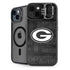 NFL Green Bay Packers Black & White iPhone 15 Kickstand Case