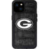 NFL Green Bay Packers Black & White iPhone 15 Plus Waterproof Case
