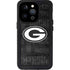 NFL Green Bay Packers Black & White iPhone 15 Pro Waterproof Case
