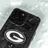 NFL Green Bay Packers Black & White iPhone 15 Pro Waterproof Case