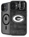 NFL Green Bay Packers Black & White iPhone 16 Kickstand Case